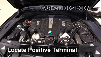 bmw x5 battery jump start